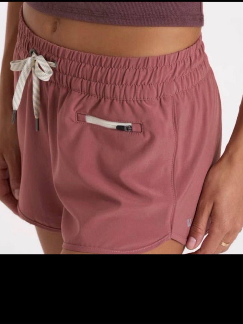 Vuori Women’s Rose Pink Clementine Shorts Medium - Picture 5 of 5